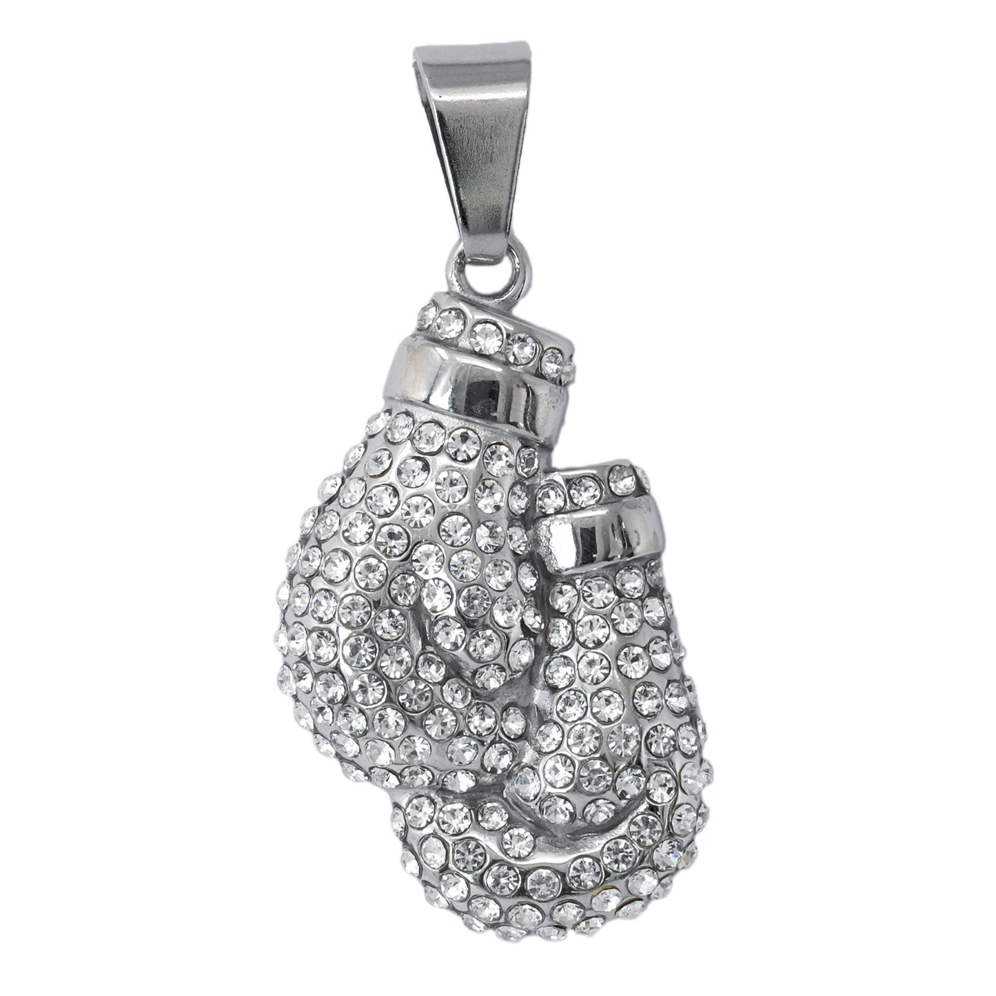 Iced Out Boxing Gloves Pendant - SP-4121**