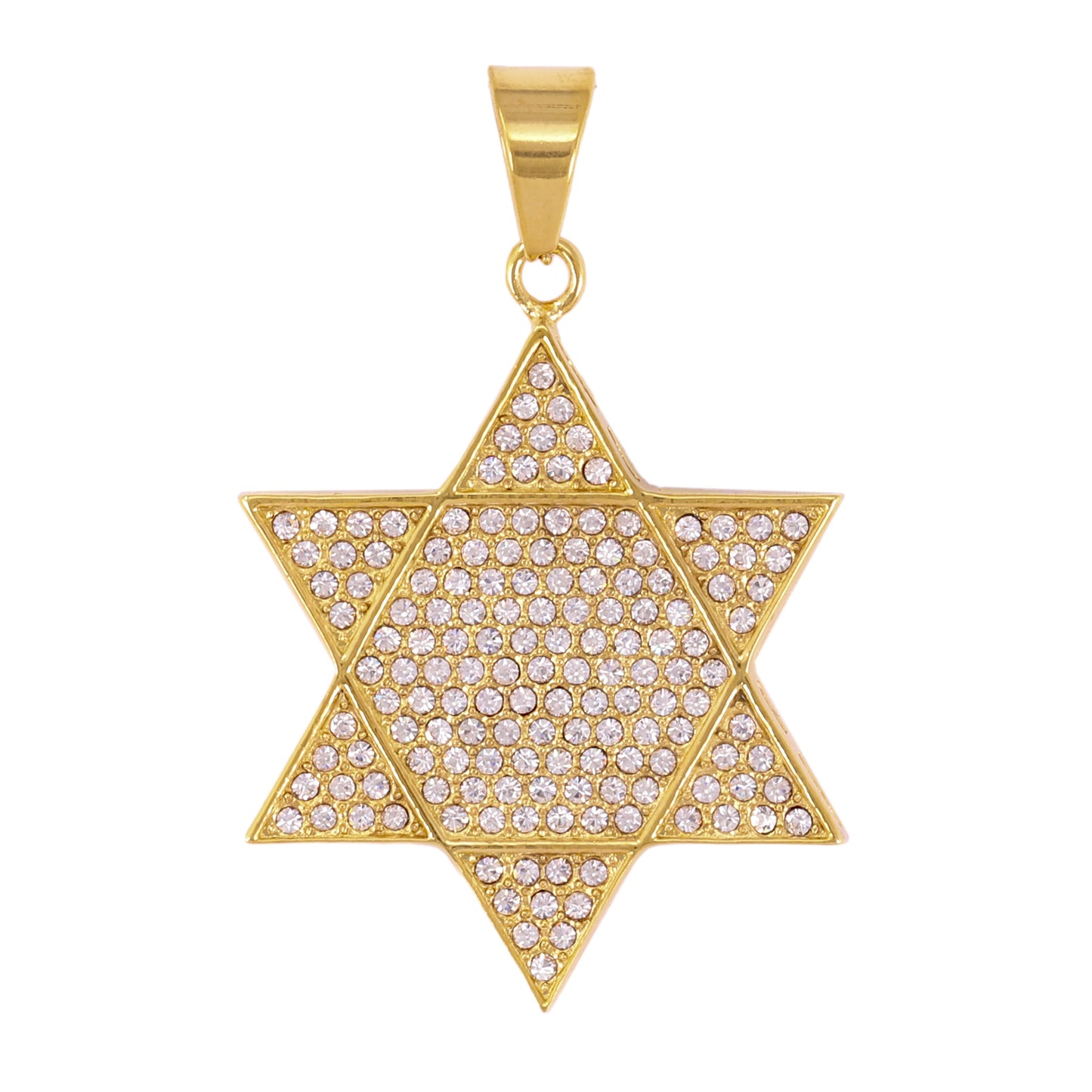Iced Out Star Pendant - SP-4122