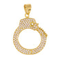 Iced Out Crime Pendant - SP-4124**