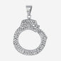 Iced Out Crime Pendant - SP-4124**