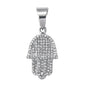 Iced Out Hamsa Pendant - SP-4127