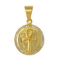 Iced Out Ankh Cross Pendant - SP-4129**