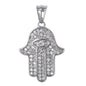 Iced Out Hamsa Pendant - SP-4130