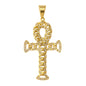 Iced Out Ankh Cross Pendant - SP-4131**