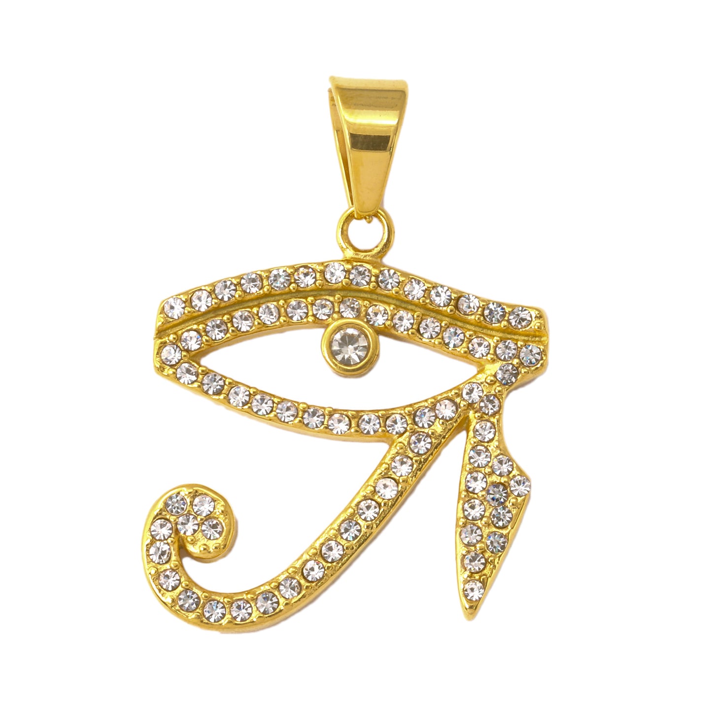 Iced Out Eye Pendant - SP-4133