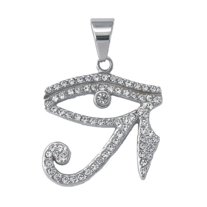 Iced Out Eye Pendant - SP-4133