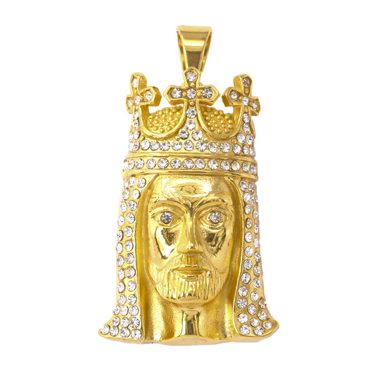 Iced Out Jesus Pendant - SP-4134**