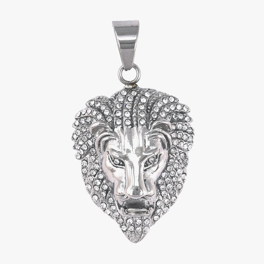 Iced Out Lion Pendant - SP-4137