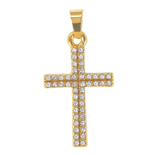 Iced Out Cross Pendant - SP-4142
