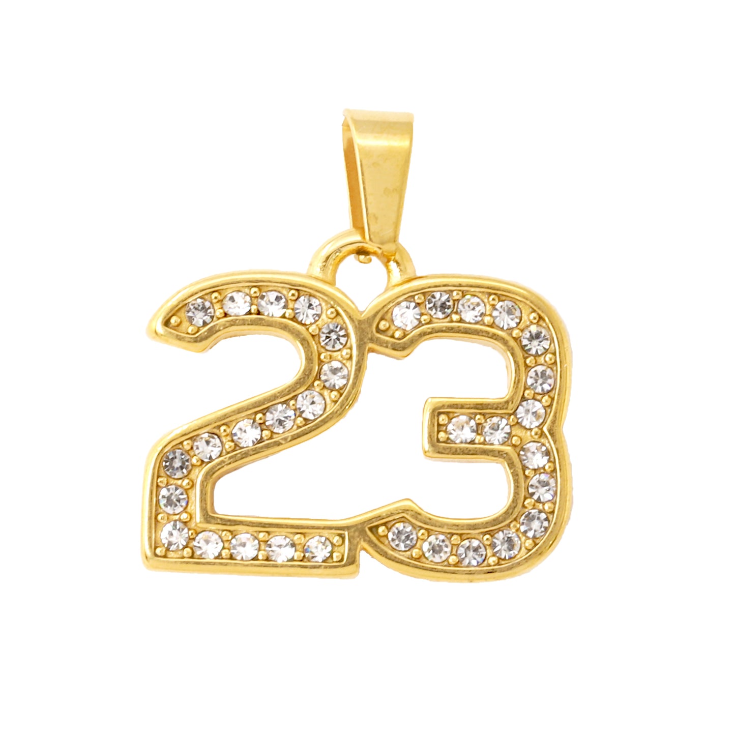 Iced Out 23 Pendant - SP-4149
