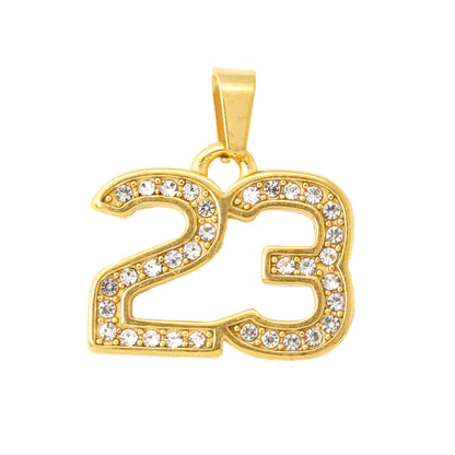 Iced Out 23 Pendant - SP-4149