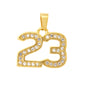 Iced Out 23 Pendant - SP-4149