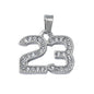 Iced Out 23 Pendant - SP-4149