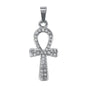 Iced Out Ankh Cross Pendant - SP-4151