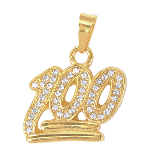 Iced Out 100 Pendant - SP-4152