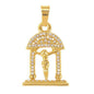Iced Out Cruficix Pendant - SP-4157