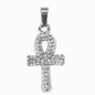 Iced Out Ankh Cross Pendant - SP-4158