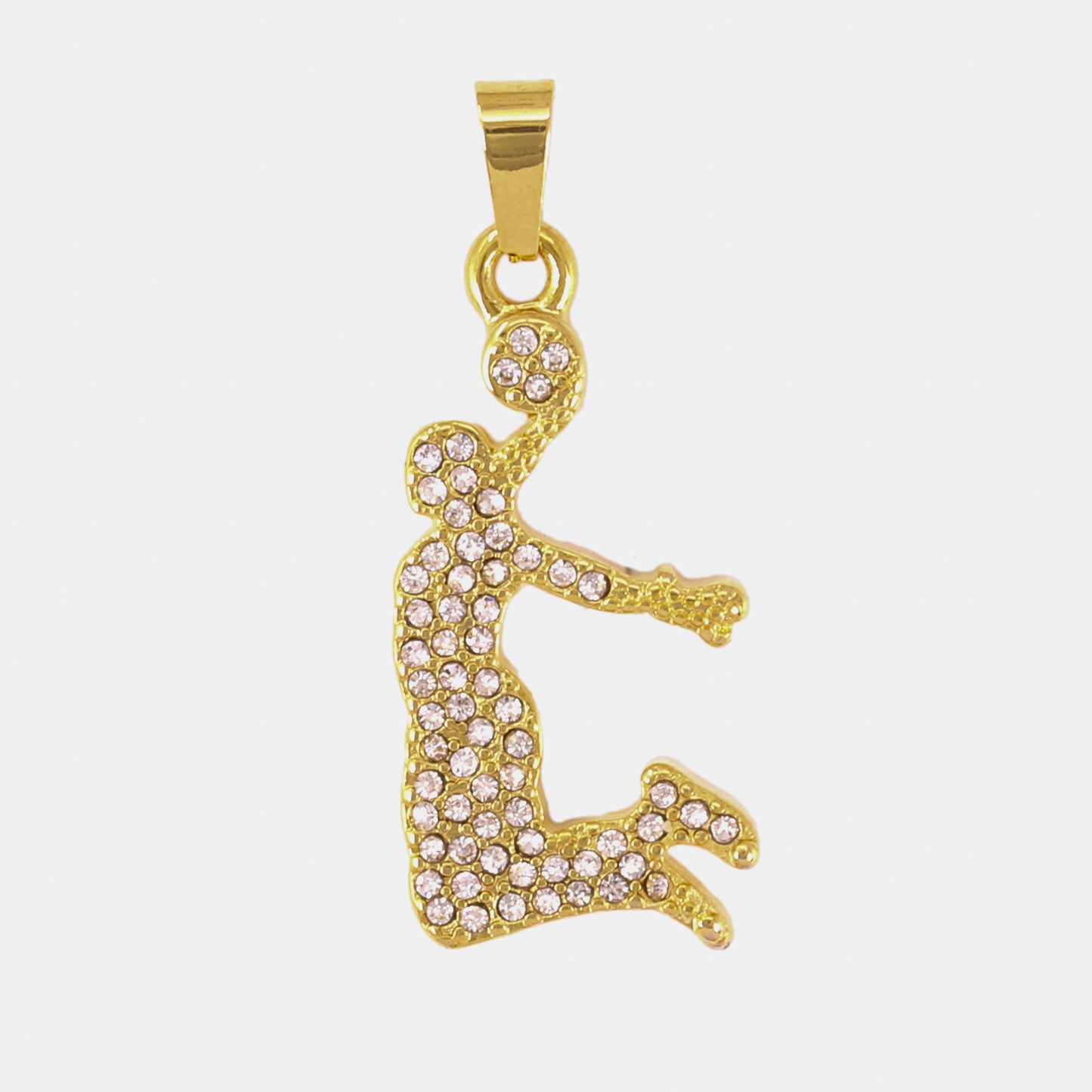 Iced Out Dunkman Pendant - SP-4160