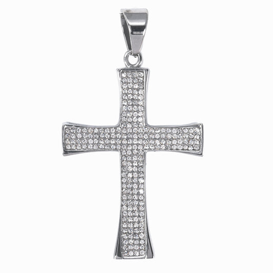 Iced Out Cross Pendant - SP-4203**