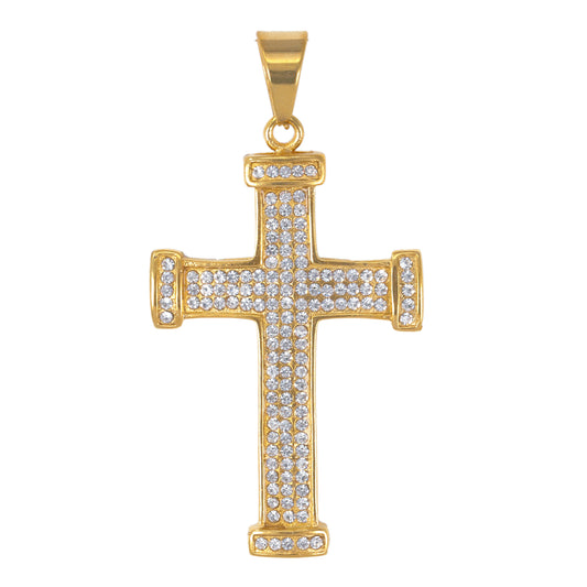 Iced Out Cross Pendant - SP-4205**