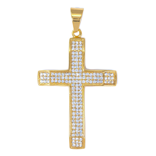 Iced Out Cross Pendant - SP-4206**