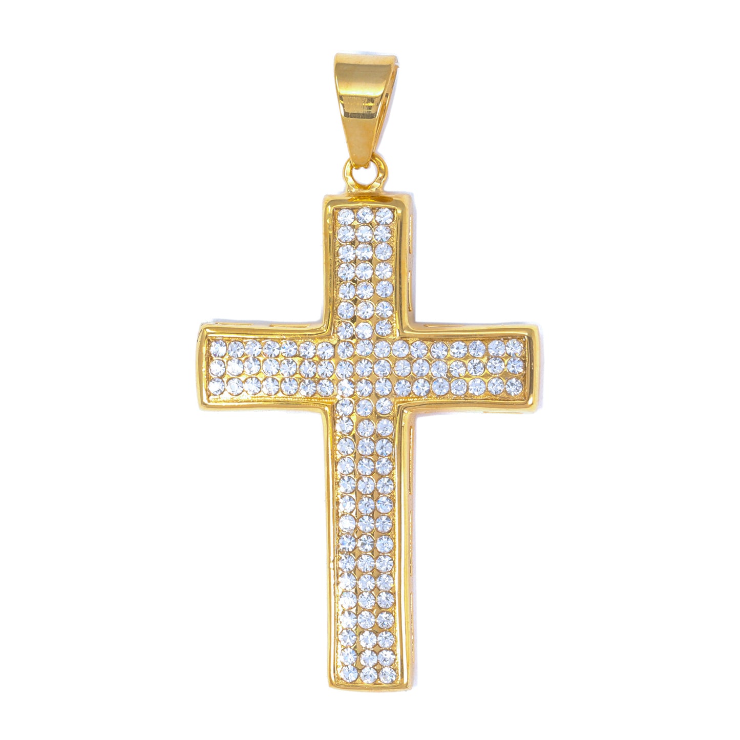 Iced Out Cross Pendant - SP-4207**