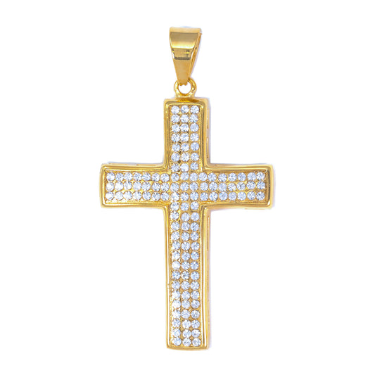 Iced Out Cross Pendant - SP-4207**