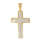 Iced Out Cross Pendant - SP-4207**