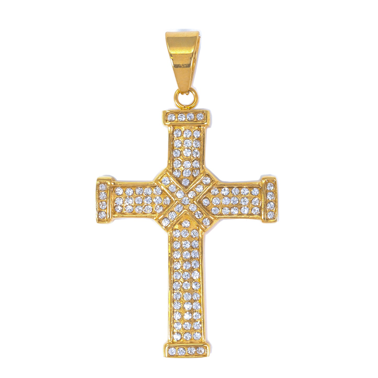 Iced Out Cross Pendant - SP-4208**