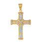 Iced Out Cross Pendant - SP-4208**