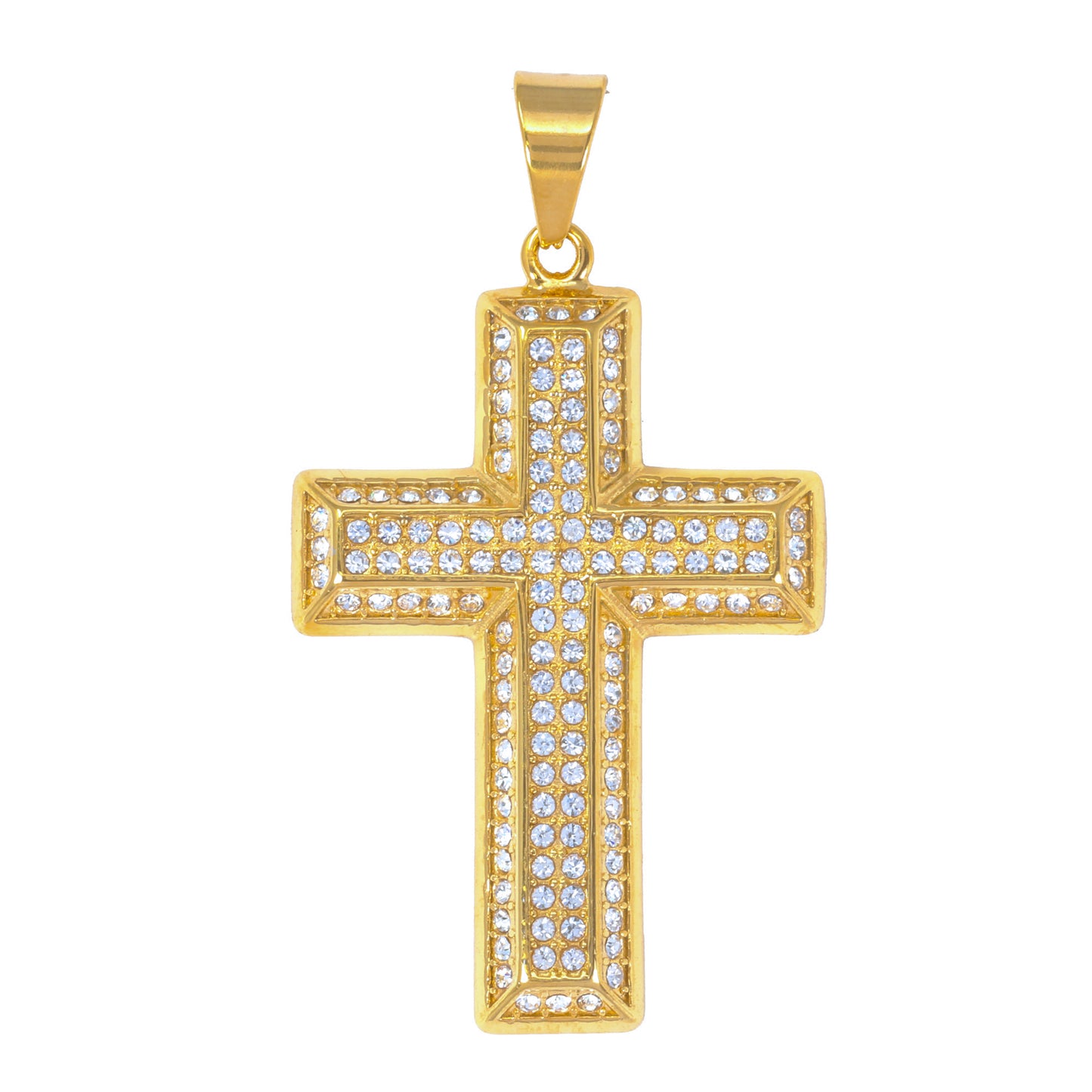 Iced Out Cross Pendant - SP-4209**