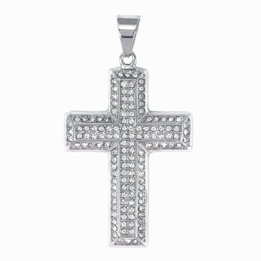 Iced Out Cross Pendant - SP-4209**