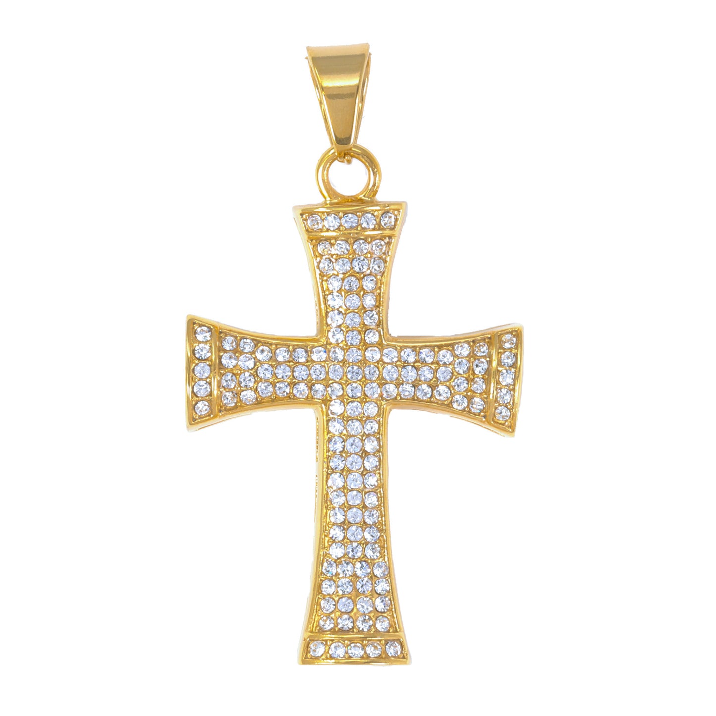 Iced Out Cross Pendant - SP-4210**