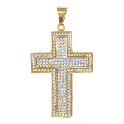 Iced Out Cross Pendant - SP-4211**