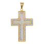 Iced Out Cross Pendant - SP-4211**