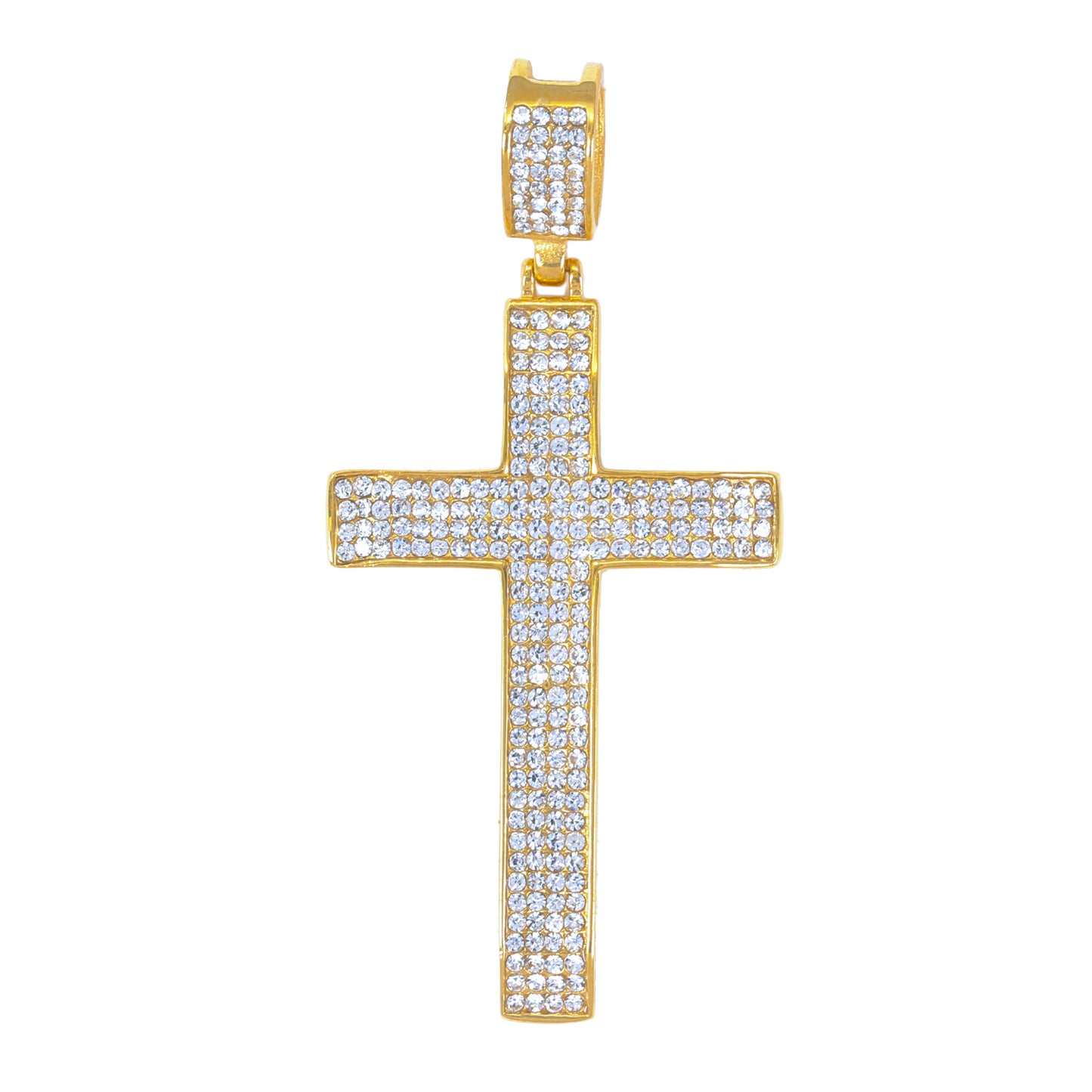 Iced Out Cross Pendant - SP-4212**
