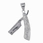 Iced Out Razor Pendant - SP-4216