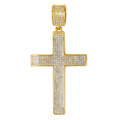 Iced Out Cross Pendant - SP-4221**