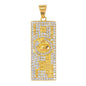 Iced Out $100 Bill Pendant - SP-4233**