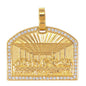 Iced Out Last Supper Pendant - SP-4236