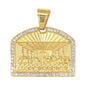 Iced Out Last Supper Pendant - SP-4237