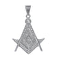 Iced Out Free Mason Pendant - SP-4238**