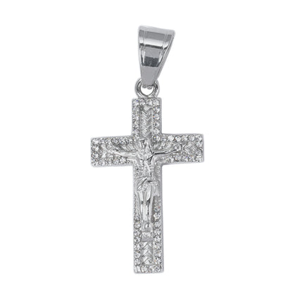 Iced Out Crucifix Pendant - SP-4239