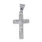 Iced Out Crucifix Pendant - SP-4239