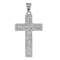 Iced Out Crucifix Pendant - SP-4241**