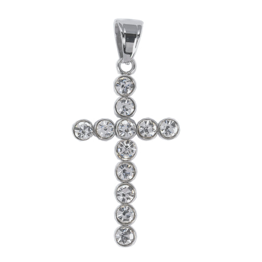 Iced Out Cross Pendant - SP-4242**