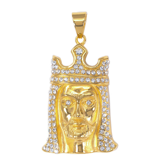 Iced Out Jesus Pendant - SP-4252**