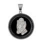 Iced Out Praying Hands Pendant - SP-4255