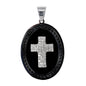 Iced Out Cross Pendant - SP-4258**