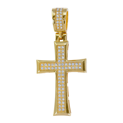Iced Out Cross Pendant - SP-4263**
